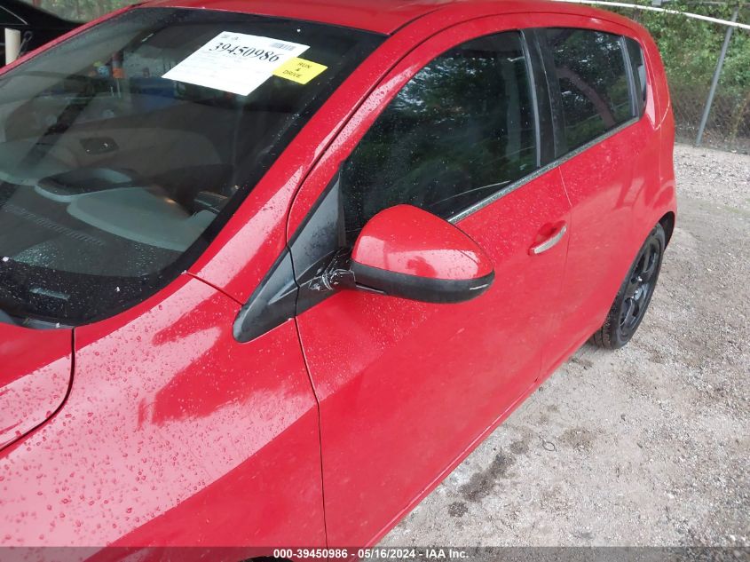 2012 Chevrolet Sonic 2Lz VIN: 1G1JE6SH4C4168886 Lot: 39450986