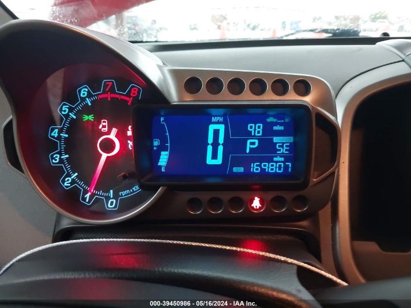 2012 Chevrolet Sonic 2Lz VIN: 1G1JE6SH4C4168886 Lot: 39450986