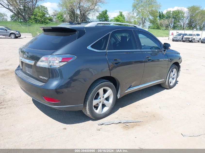 2010 Lexus Rx 350 VIN: 2T2BK1BA4AC063670 Lot: 39450990