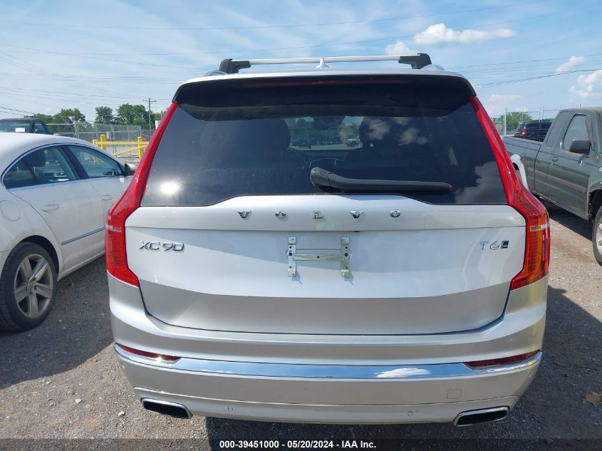 2021 Volvo Xc90 T6 Inscription 6 Passenger VIN: YV4A221L8M1761326 Lot: 39451000