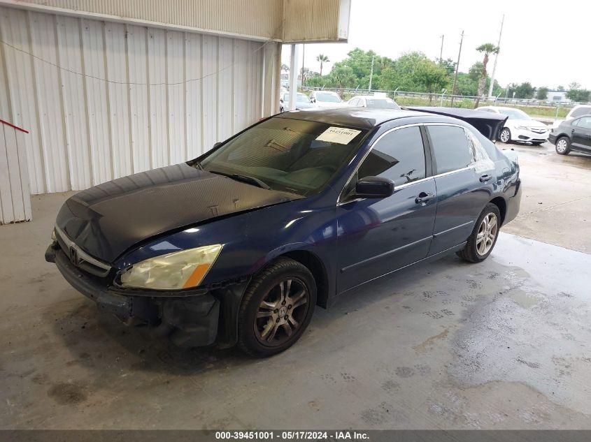 2007 Honda Accord 2.4 Se VIN: 1HGCM56337A135415 Lot: 39451001