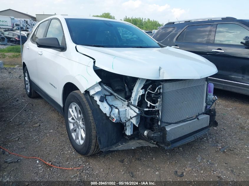 2021 Chevrolet Equinox Fwd Ls VIN: 3GNAXHEV6MS166760 Lot: 39451002