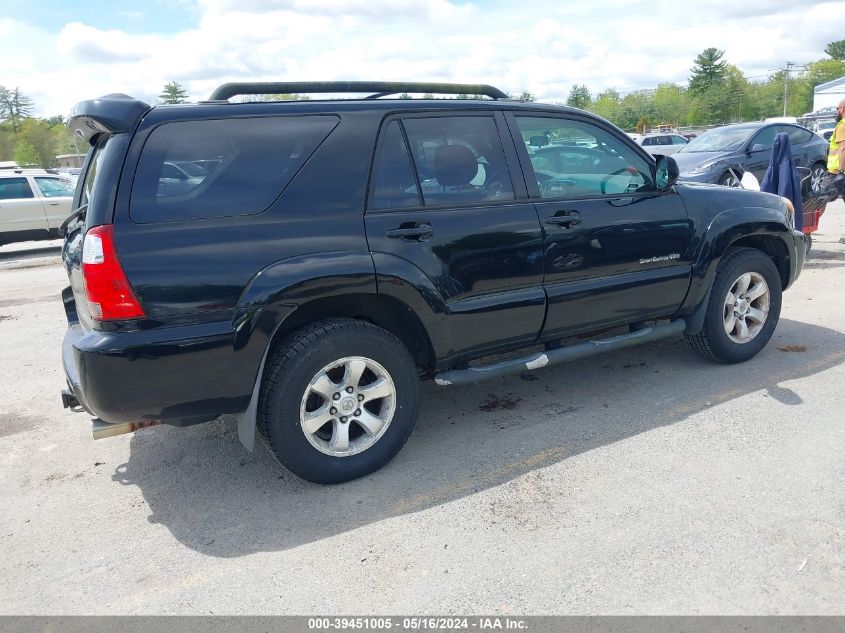 2006 Toyota 4Runner Sr5 Sport V8 VIN: JTEBT14R868034806 Lot: 39451005