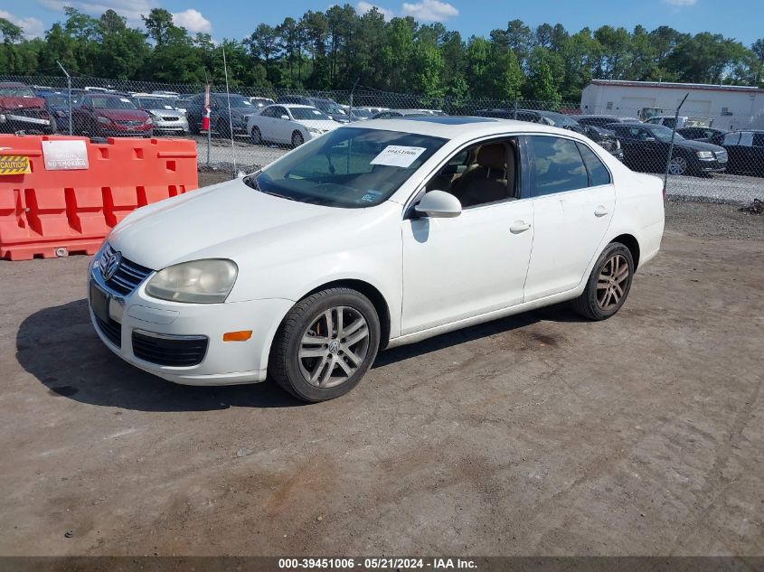 2006 Volkswagen Jetta 2.5 VIN: 3VWDF71K36M624161 Lot: 39451006