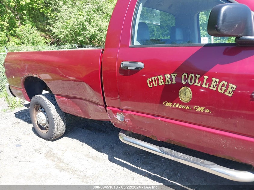 2008 Dodge Ram 2500 St/Sxt VIN: 3D7KS26DX8G223975 Lot: 39451010