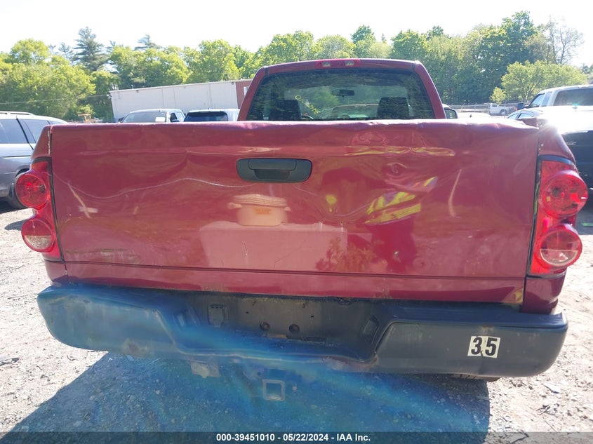 2008 Dodge Ram 2500 St/Sxt VIN: 3D7KS26DX8G223975 Lot: 39451010
