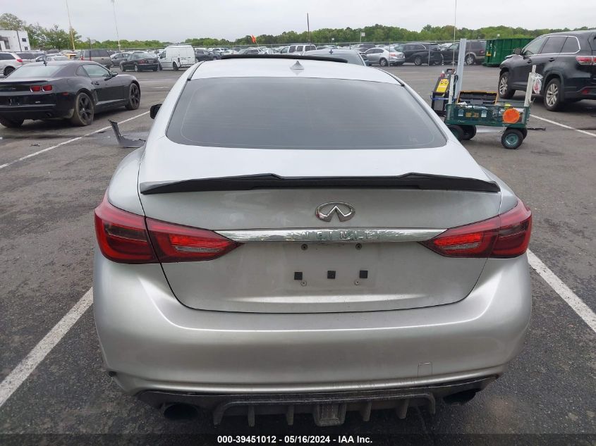 2018 Infiniti Q50 3.0T Luxe VIN: JN1EV7AR2JM442367 Lot: 39451012