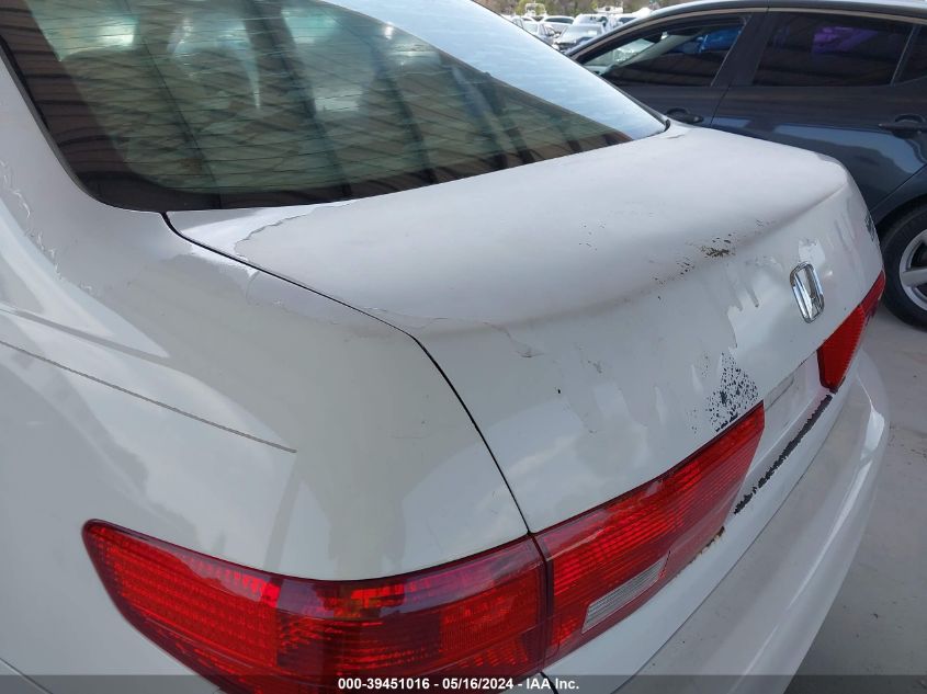 2005 Honda Accord 2.4 Lx VIN: 3HGCM56485G701303 Lot: 39451016