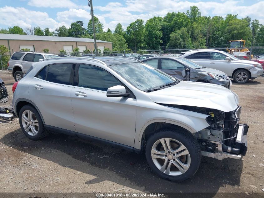 2017 Mercedes-Benz Gla 250 4Matic VIN: WDCTG4GB4HJ329050 Lot: 39451018