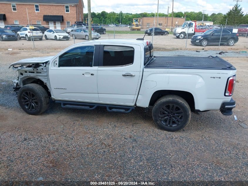 2020 GMC Canyon 4Wd Short Box Slt VIN: 1GTG6DEN9L1105756 Lot: 39451025