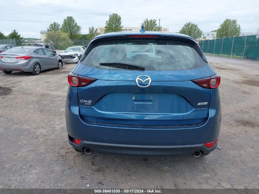 2019 Mazda Cx-5 Sport VIN: JM3KFBBMXK0649401 Lot: 39451030