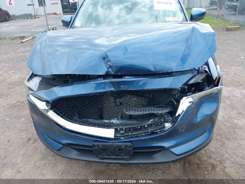 2019 Mazda Cx-5 Sport VIN: JM3KFBBMXK0649401 Lot: 39451030