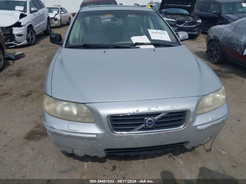 2008 Volvo S60 2.5T VIN: YV1RS592982684950 Lot: 39451033