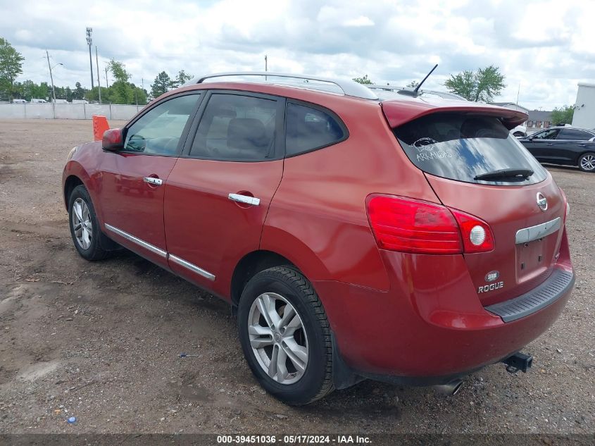 2013 Nissan Rogue Sv VIN: JN8AS5MV0DW622350 Lot: 39451036