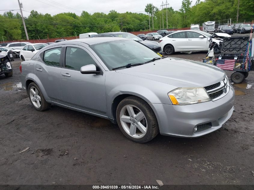 2013 Dodge Avenger Sxt VIN: 1C3CDZCB9DN660750 Lot: 39451039