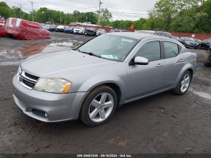 2013 Dodge Avenger Sxt VIN: 1C3CDZCB9DN660750 Lot: 39451039