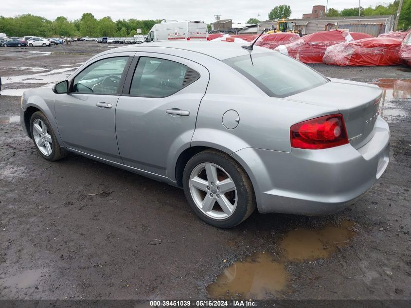 2013 Dodge Avenger Sxt VIN: 1C3CDZCB9DN660750 Lot: 39451039