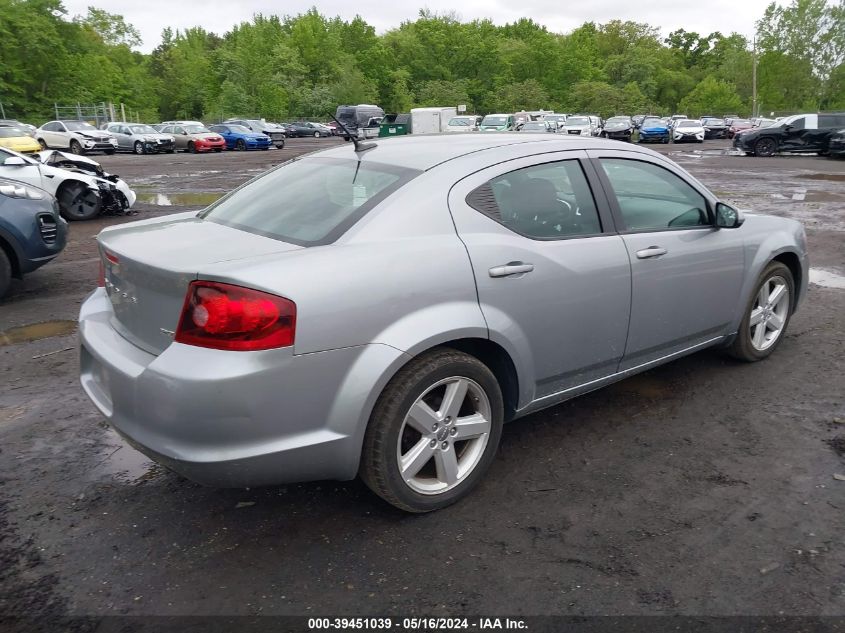 2013 Dodge Avenger Sxt VIN: 1C3CDZCB9DN660750 Lot: 39451039