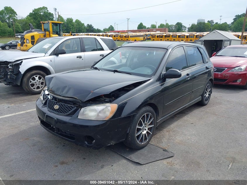 2006 Kia Spectra5 VIN: KNAFE161465345543 Lot: 39451042