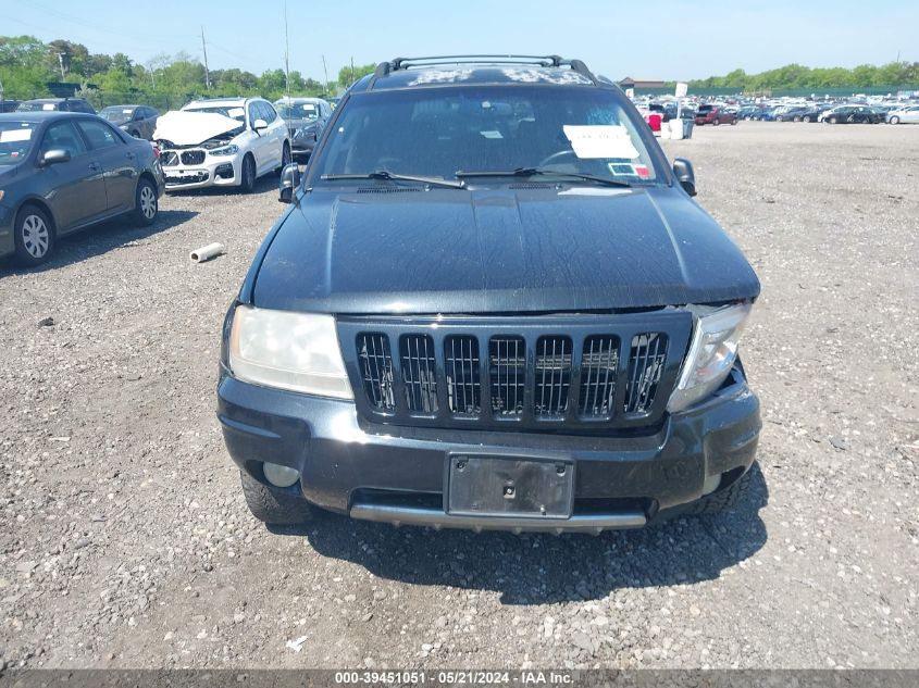 2003 Jeep Grand Cherokee Limited VIN: 1J4GW58N33C584501 Lot: 39451051