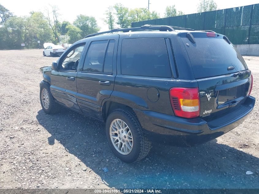 2003 Jeep Grand Cherokee Limited VIN: 1J4GW58N33C584501 Lot: 39451051