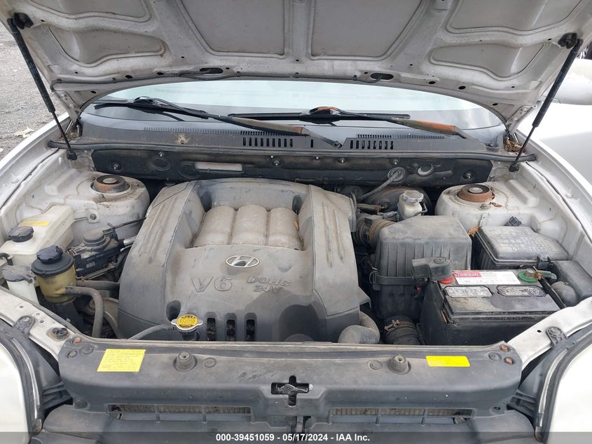 2005 Hyundai Santa Fe Gls VIN: KM8SC13D25U948707 Lot: 39451059