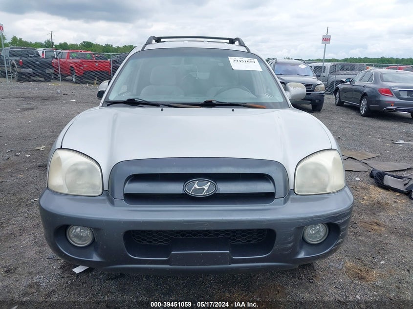 2005 Hyundai Santa Fe Gls VIN: KM8SC13D25U948707 Lot: 39451059