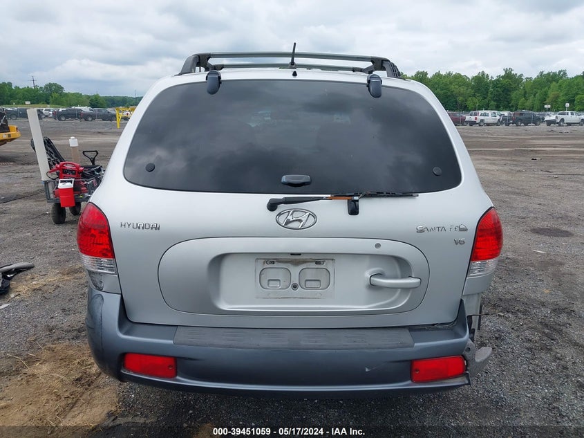 2005 Hyundai Santa Fe Gls VIN: KM8SC13D25U948707 Lot: 39451059