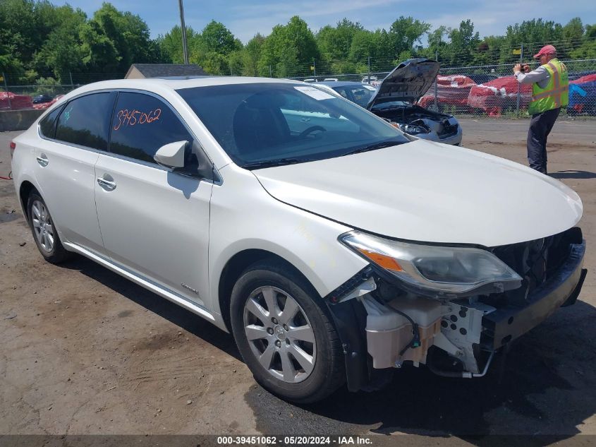 2013 Toyota Avalon Hybrid Xle Premium VIN: 4T1BD1EB3DU011033 Lot: 39451062