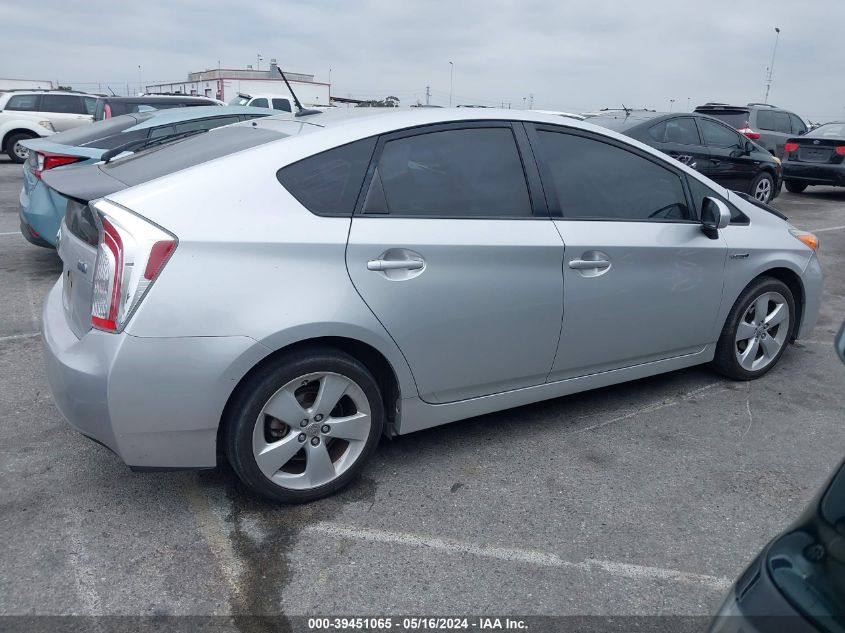 2014 Toyota Prius Five VIN: JTDKN3DU6E1844893 Lot: 39451065