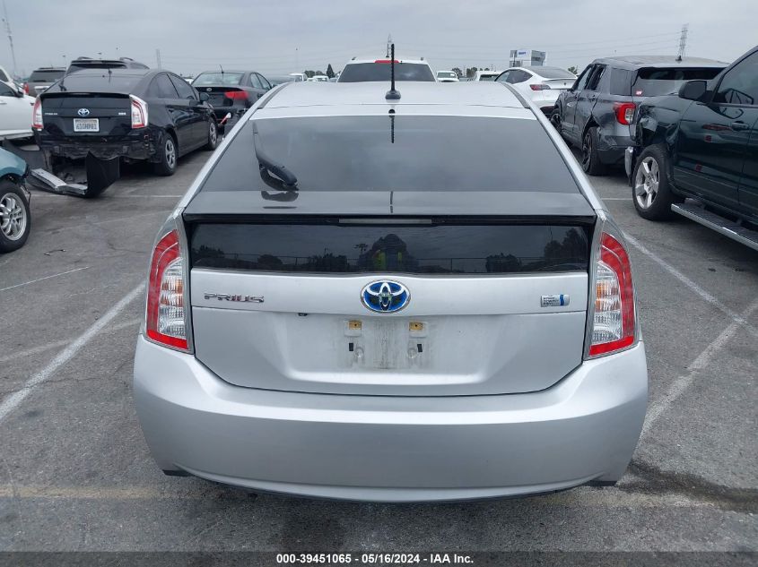 2014 Toyota Prius Five VIN: JTDKN3DU6E1844893 Lot: 39451065