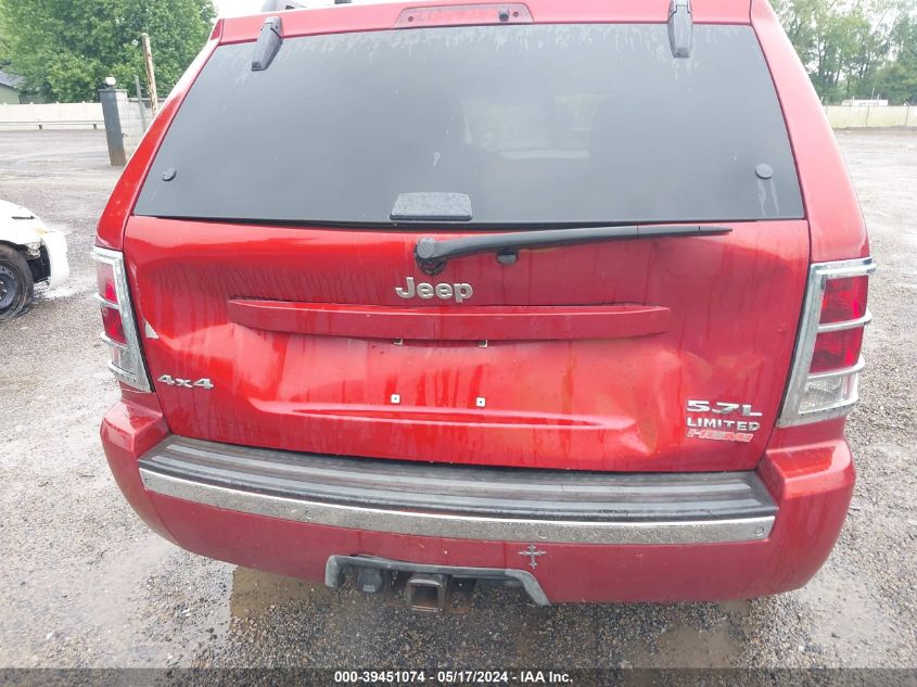 2005 Jeep Grand Cherokee Limited VIN: 1J4HR58285C671671 Lot: 39451074