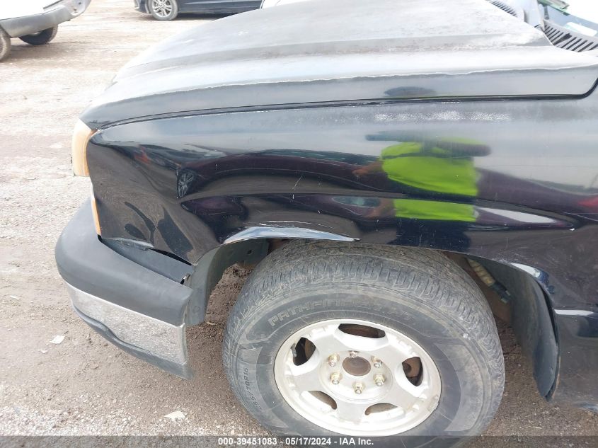 2003 Chevrolet Silverado C1500 VIN: 2GCEC19T831131380 Lot: 39451083