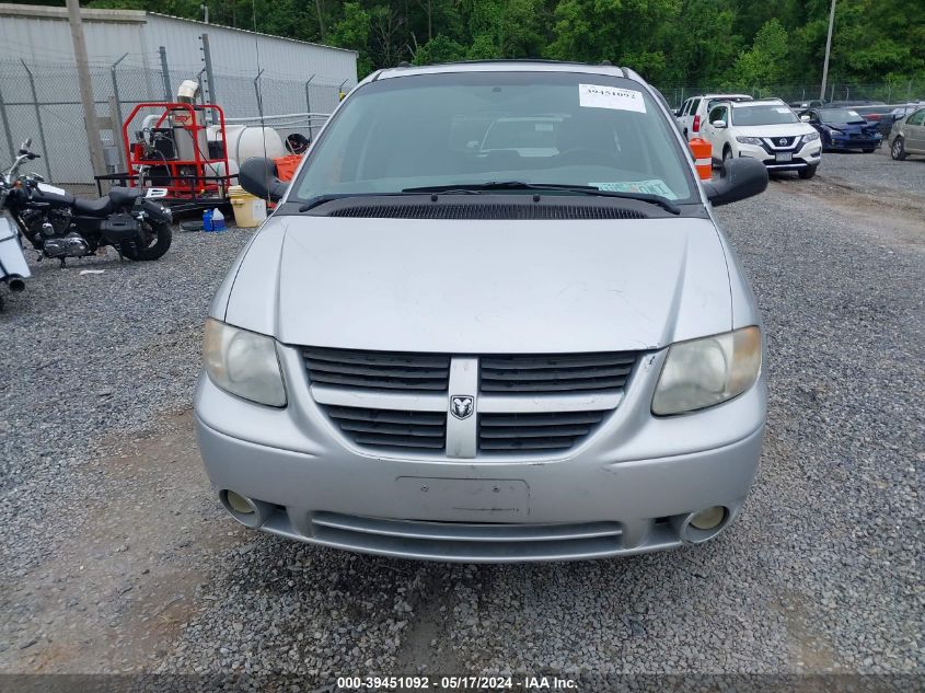 2006 Dodge Grand Caravan Sxt VIN: 2D8GP44L76R659196 Lot: 39451092