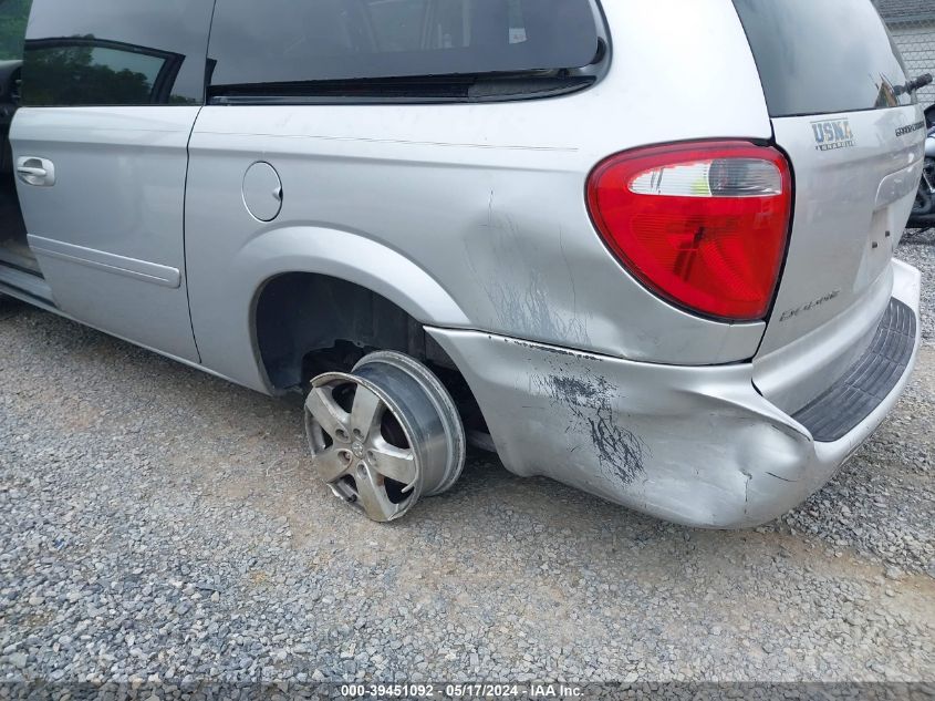 2006 Dodge Grand Caravan Sxt VIN: 2D8GP44L76R659196 Lot: 39451092