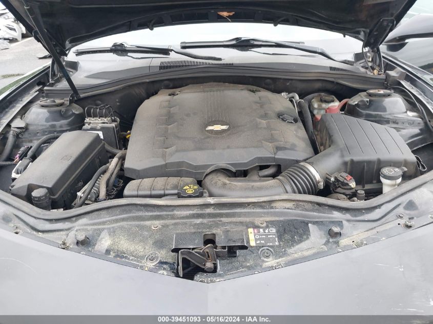 2012 Chevrolet Camaro 2Lt VIN: 2G1FC1E38C9161337 Lot: 39451093