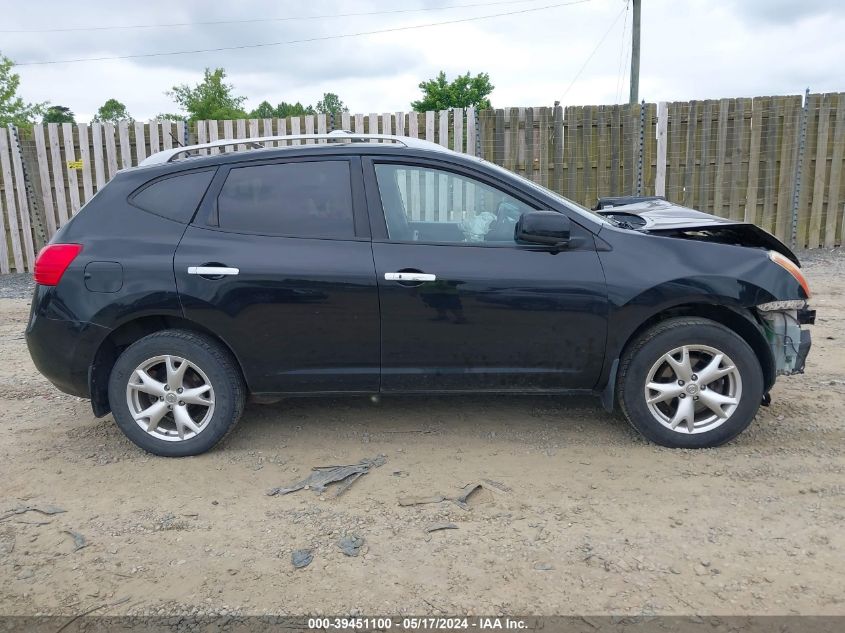 2010 Nissan Rogue Sl VIN: JN8AS5MV9AW607602 Lot: 39451100