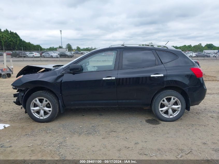 2010 Nissan Rogue Sl VIN: JN8AS5MV9AW607602 Lot: 39451100