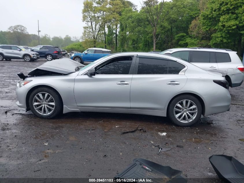 2015 Infiniti Q50 Premium VIN: JN1BV7AR8FM407570 Lot: 39451103