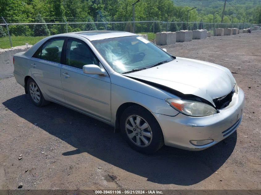 2003 Toyota Camry Xle VIN: 4T1BE30K33U232713 Lot: 39451106