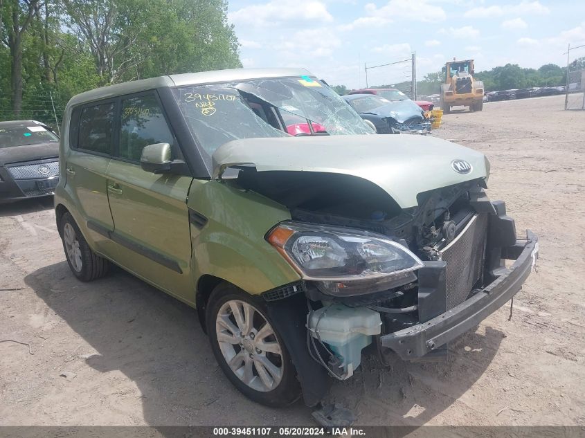2013 Kia Soul + VIN: KNDJT2A6XD7557828 Lot: 39451107