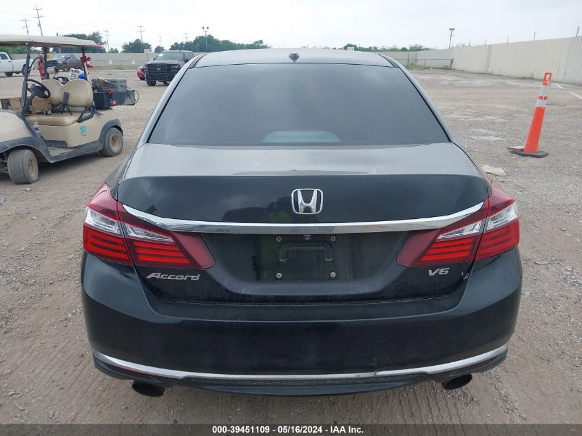 2016 Honda Accord Ex-L V-6 VIN: 1HGCR3F84GA003720 Lot: 39451109