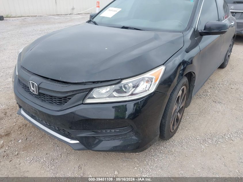 2016 Honda Accord Ex-L V-6 VIN: 1HGCR3F84GA003720 Lot: 39451109