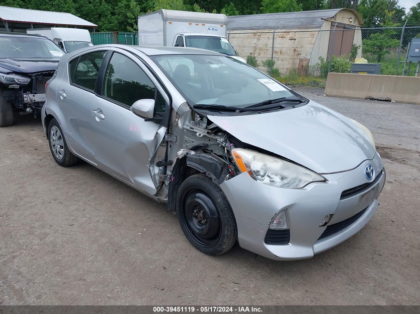 2012 Toyota Prius C VIN: JTDKDTB31C1520731 Lot: 39451119