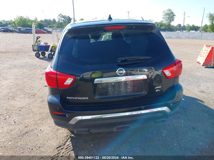 2020 Nissan Pathfinder Sl 4Wd VIN: 5N1DR2CM9LC611838 Lot: 39451122