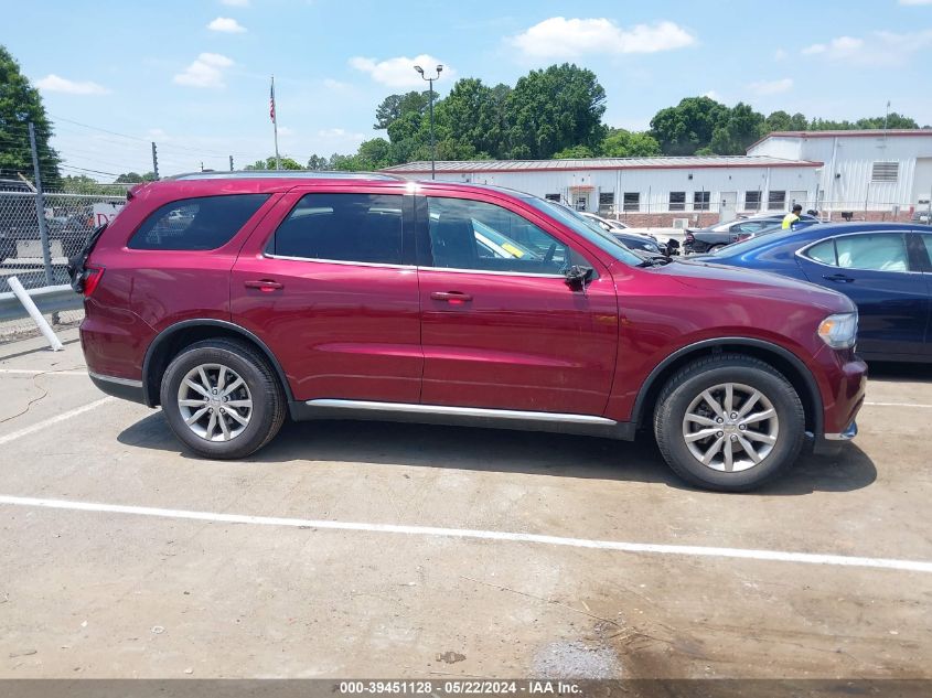 2017 Dodge Durango Sxt Rwd VIN: 1C4RDHAG4HC748444 Lot: 39451128