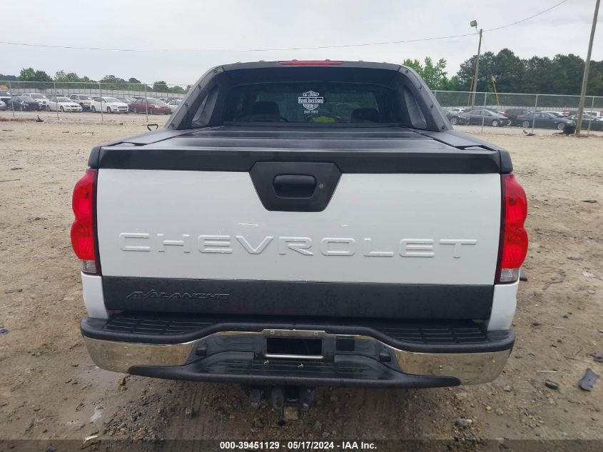 2004 Chevrolet Avalanche 1500 VIN: 3GMEC12TX4G203304 Lot: 39451129