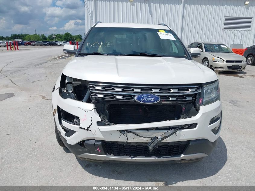 2016 Ford Explorer Limited VIN: 1FM5K7F88GGA70350 Lot: 39451134