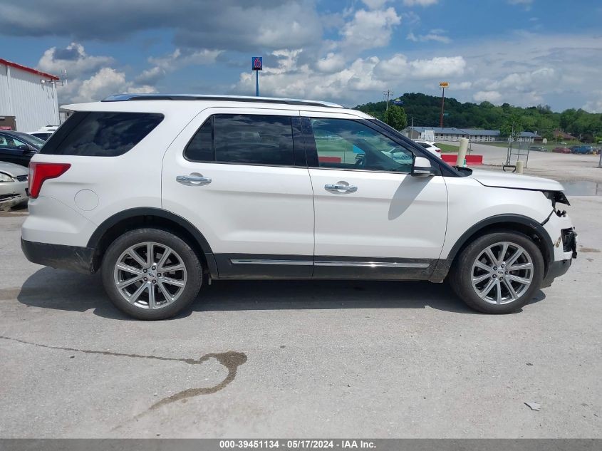 2016 Ford Explorer Limited VIN: 1FM5K7F88GGA70350 Lot: 39451134