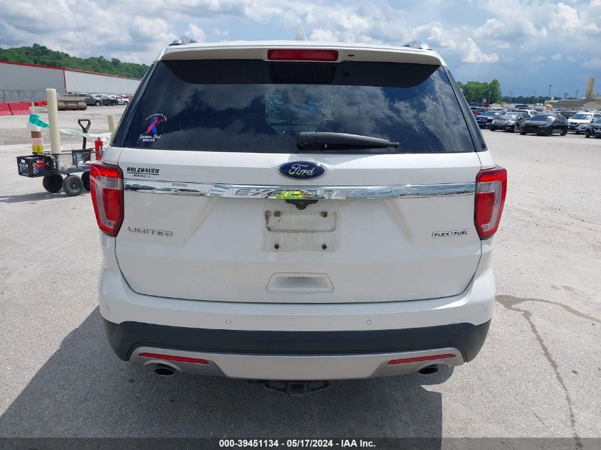 2016 Ford Explorer Limited VIN: 1FM5K7F88GGA70350 Lot: 39451134